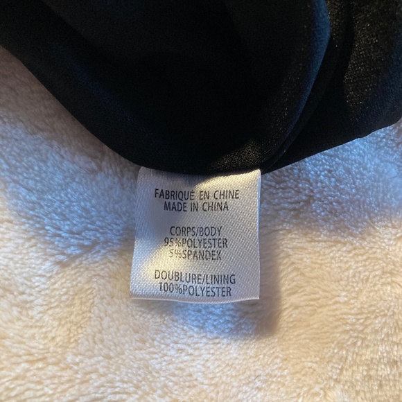 Square Neck Short Sleeve Knee Length Sparkly Lined Dress - Picture 10 of 11